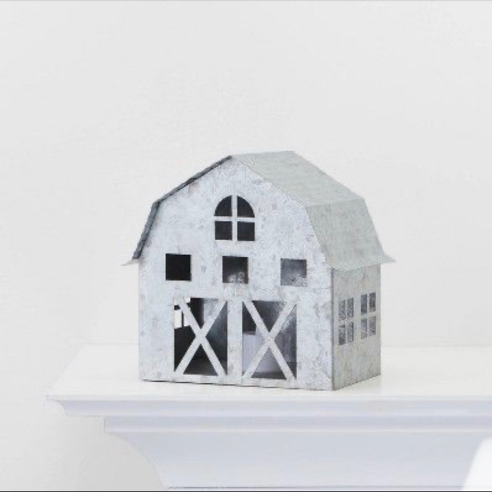Target Galvanized Barn Decorative Lit Figurine - Picture 8 of 8